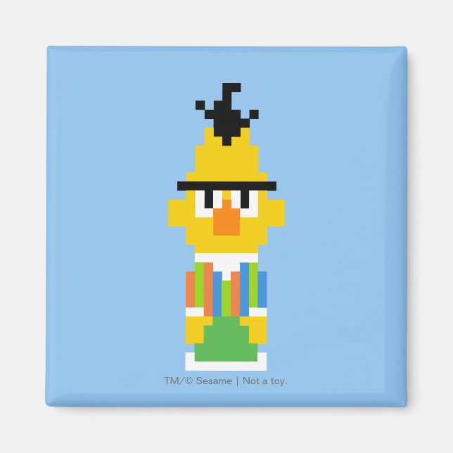 Imã Bert Pixel Art (Frente)