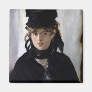 Imã Berthe Morisot com Buquê de Violetas, Manet