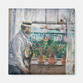 Imã Berthe Morisot - Eugene Manet na Ilha de Wight