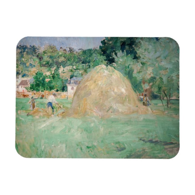 Ímã Berthe Morisot - Haystacks em Bougal (Horizontal)