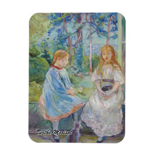 Ímã Berthe Morisot - Jovens Meninas à Janela