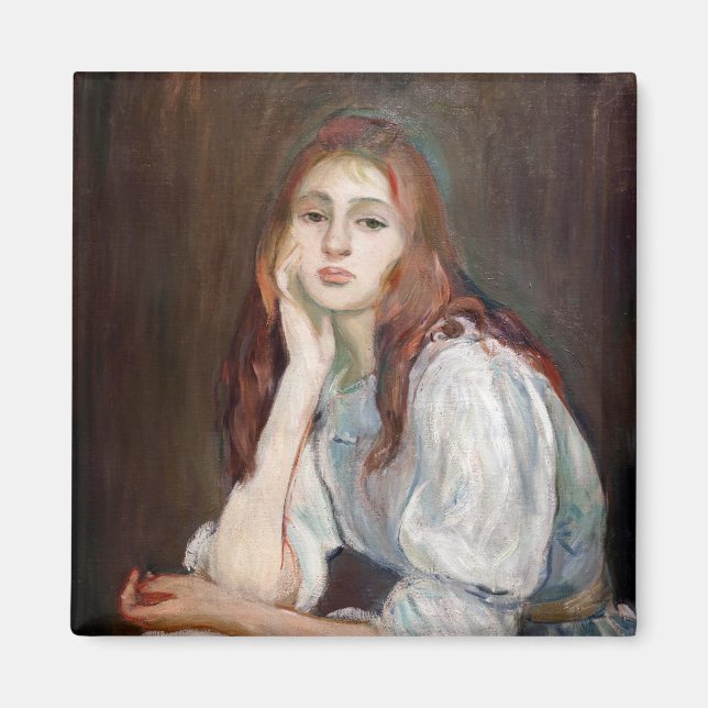 Imã Berthe Morisot - Julie Daydreaming (Frente)