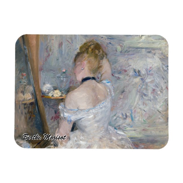 Ímã Berthe Morisot - Mulher na sua Toilette (Horizontal)