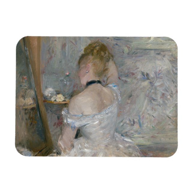 Ímã Berthe Morisot - Mulher na sua Toilette (Horizontal)
