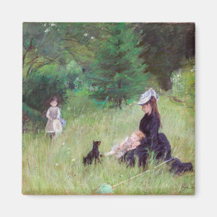 Imã Berthe Morisot - Num Parque / Dans le parc