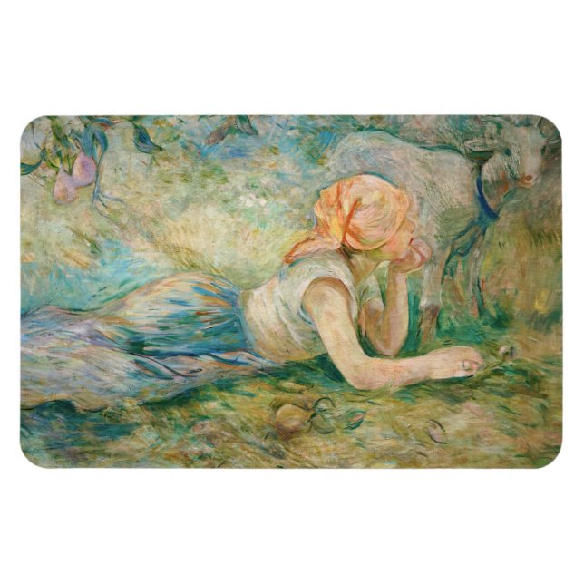 Ímã Berthe Morisot - Pastora Reclinada (Horizontal)