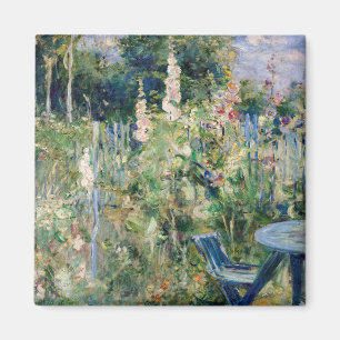 Imã Berthe Morisot - Rosas Tremiêres / Malvas