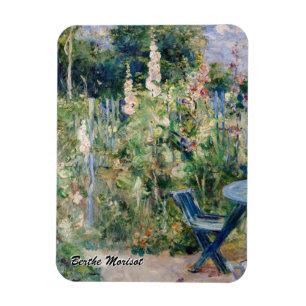 Ímã Berthe Morisot -Roses Tremieres / Malvas