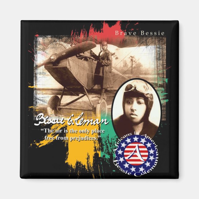 Imã bessie coleman (Frente)
