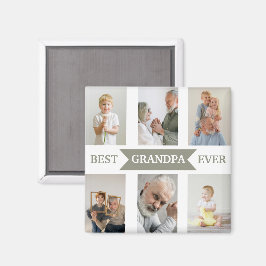 Imã Best Grandpa Ever | Custom Photos Magnet