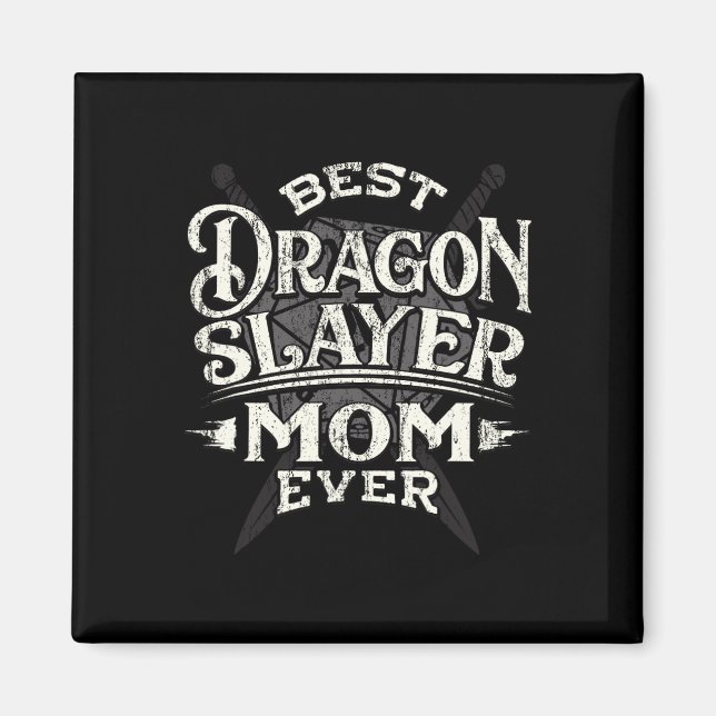 Imã Best Mom Ever Funny Mother's Day Rpg Gamer Women  (Frente)