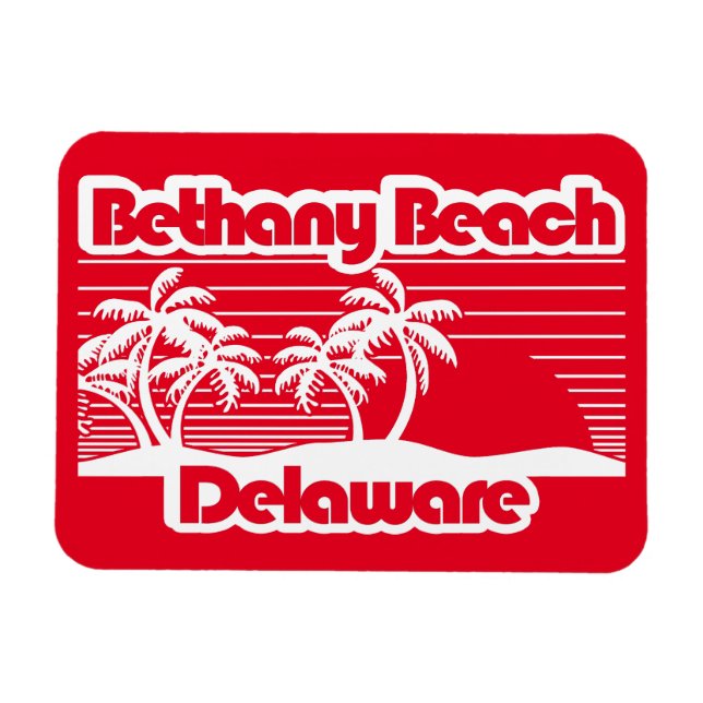 Ímã Bethany Beach Delaware (Horizontal)