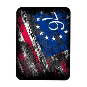 Ímã Betsy Ross Flag 1776 Patriótico 4 de julho