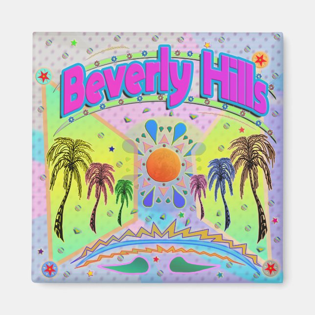 Imã Beverly Colinas Calm Desire Magnet (Frente)