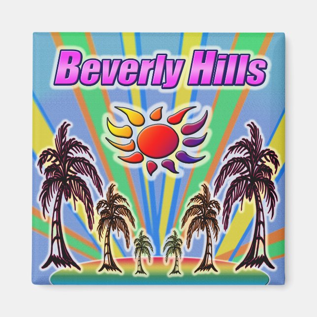 Imã Beverly Colinas Summer Love Magnet (Frente)