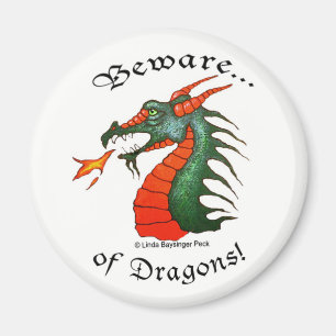 Imã Beware Dragon