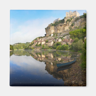 Imã Beynac-e-Cazenac e do rio de Dordogne ímã