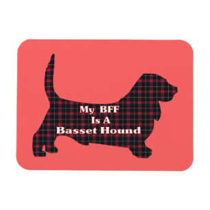 Ímã BFF do Hound Basset