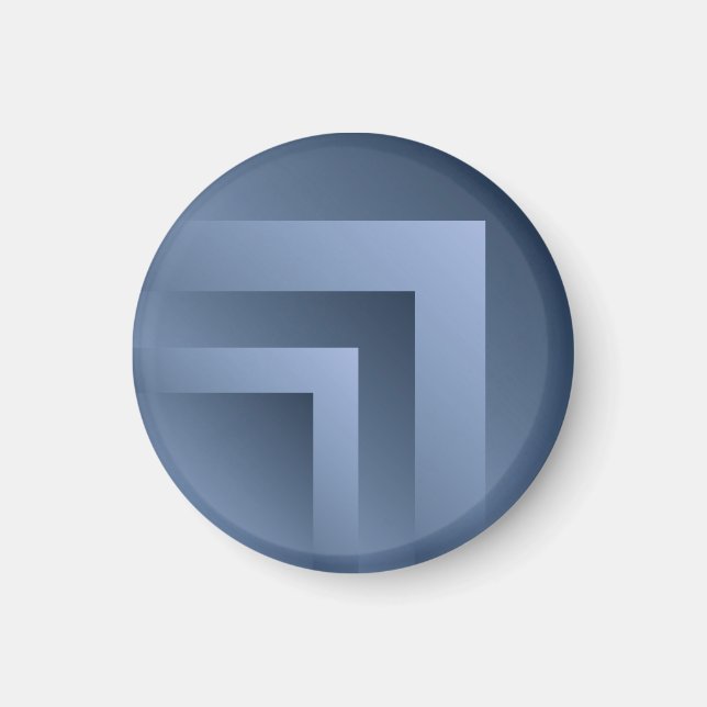 Imã Bg de pedra azul (Frente)