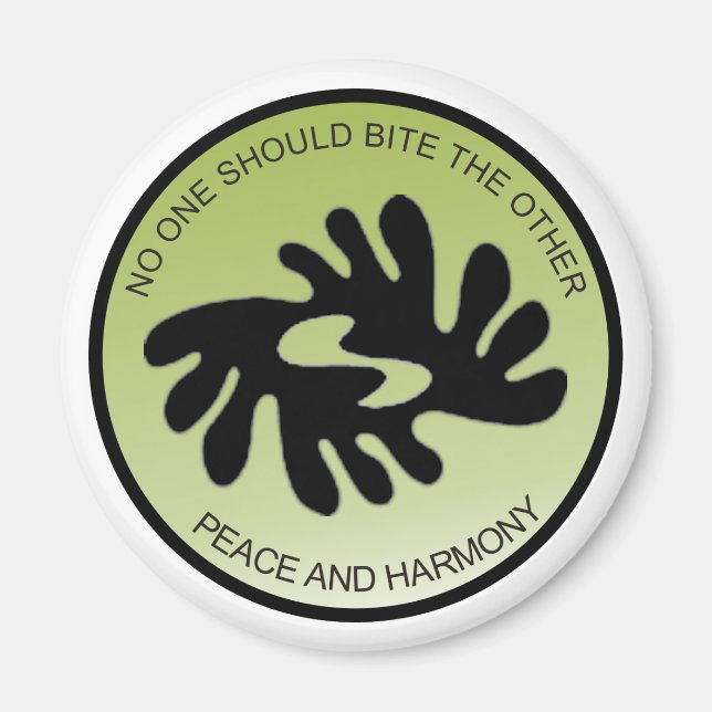 Imã BI NKA PEACE AND HARMONY Magnet (Frente)