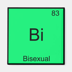 Imã Bi - Símbolo de Elemento Químico Bissexual Engraça