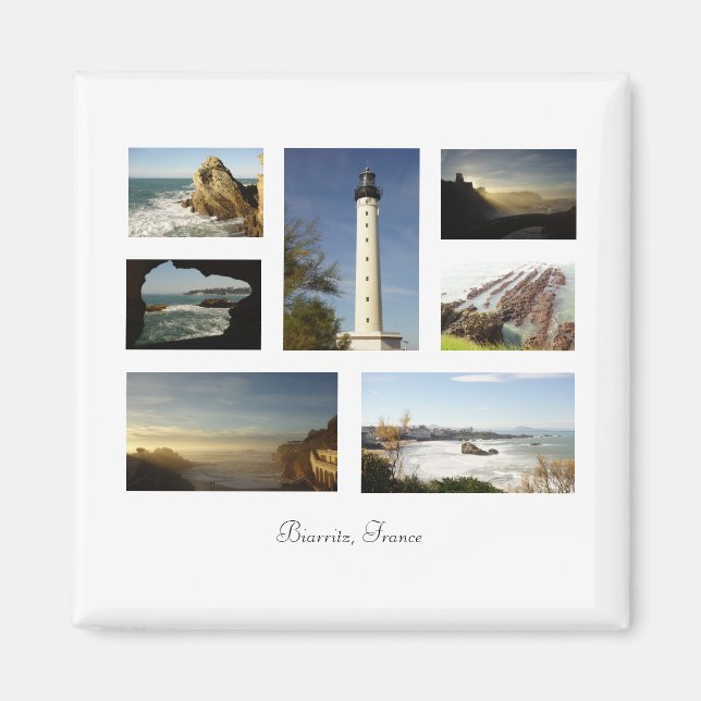 Imã Biarritz France Magnet (Frente)