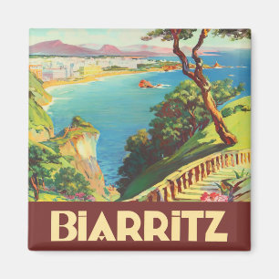 Imã Biarritz France viagens vintage
