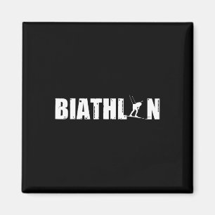 Imã Biathlon Ski De Fond Biathlones