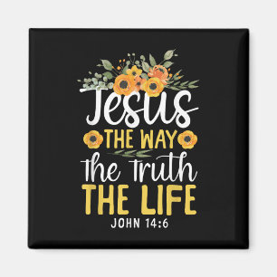 Imã Bíblia Cristã Versa Fé Deus Flor Jesus O W
