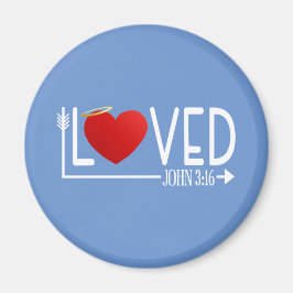 Imã Bíblia Simples Amada Namorados Verso | Magnet