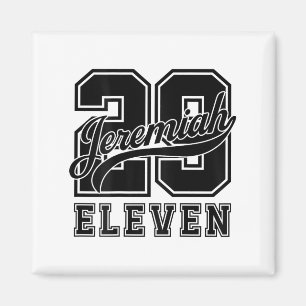 Imã Bíblia Verse Jeremiah 29_11 Jersey Look Christian