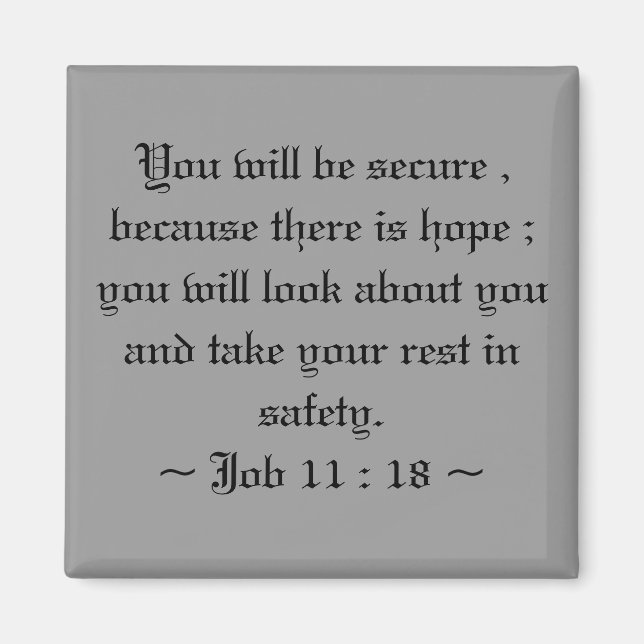 Imã Bíblia Wise Magnet (Frente)