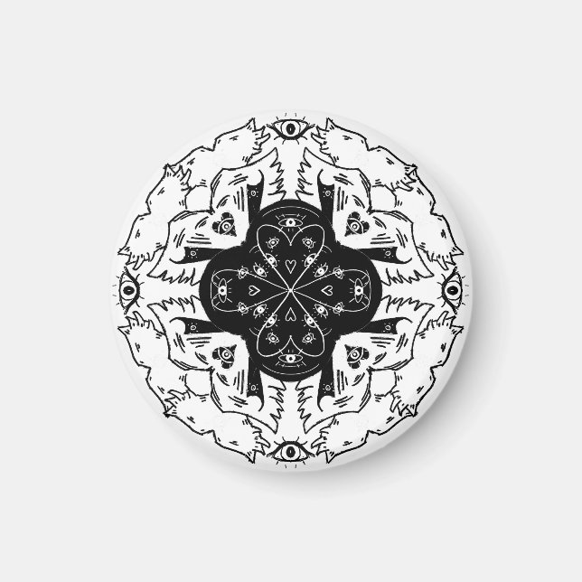 Imã Biblically accurate angel  (Frente)