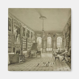 Imã Biblioteca como a sala de estar, parque de