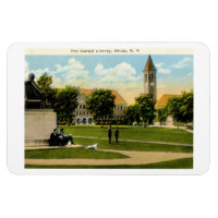 Biblioteca, Cornell, Ithaca NY 1926 Vintage Postca