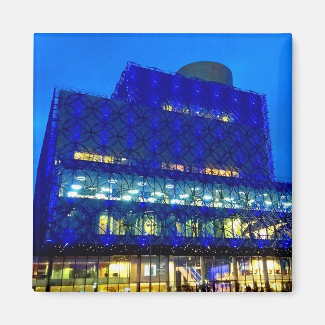 Imã Biblioteca de Birmingham Magnet (Frente)