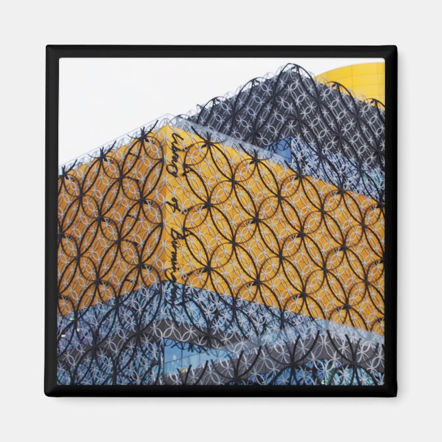 Imã Biblioteca de Birmingham Magnet (Frente)