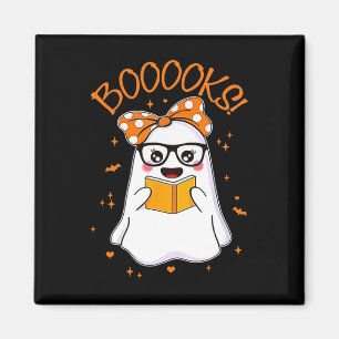 Imã Biblioteca de Livros sobre Mulheres de Halloween