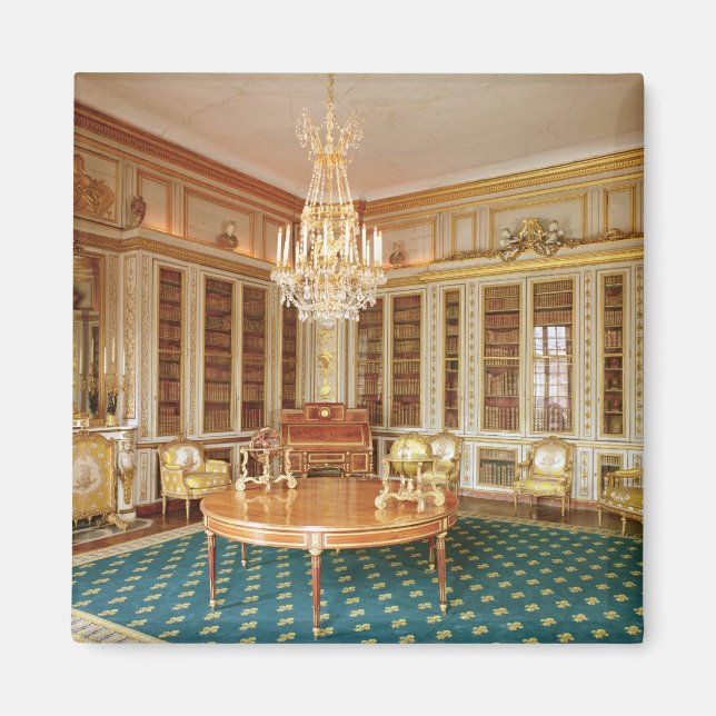 Imã Biblioteca de Luís XVI decorada em 1781 (Frente)
