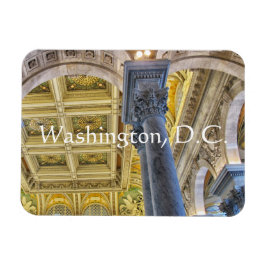Ímã Biblioteca do teto do congresso. Washington, DC