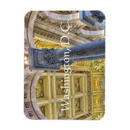 Ímã Biblioteca do teto do congresso. Washington, DC