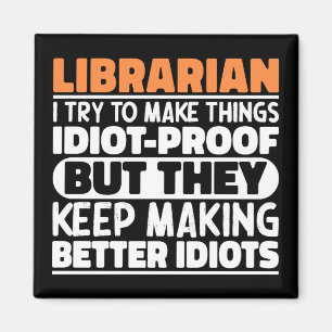Imã Bibliotecário Tento Fazer Coisas Engraçadas