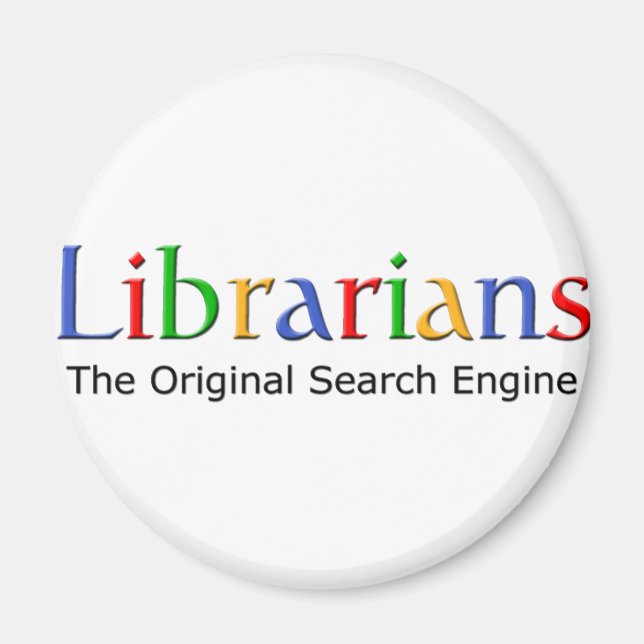 Imã Bibliotecários - O mecanismo de busca original (Frente)