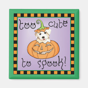 Imã Bichon Halloween