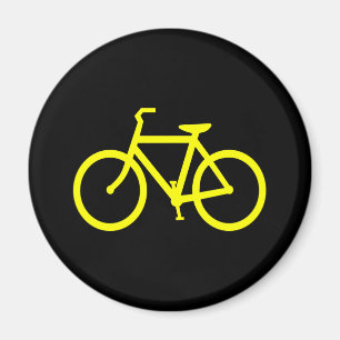 Imã Bicicleta Amarela