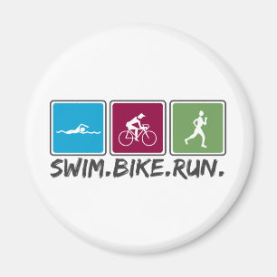 Imã bicicleta da natação funcionada (triathlon)
