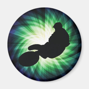 Imã Bicicleta de Camisa Verde