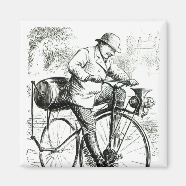 Imã Bicicleta de fazer dos primórdios do Bicicleto (Frente)