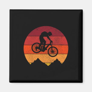 Imã Bicicleta de Montanha Vintage Retro Mtb Ciclismo D