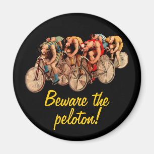 Imã Bicicleta que compete o Tshirt do humor do Peloton
